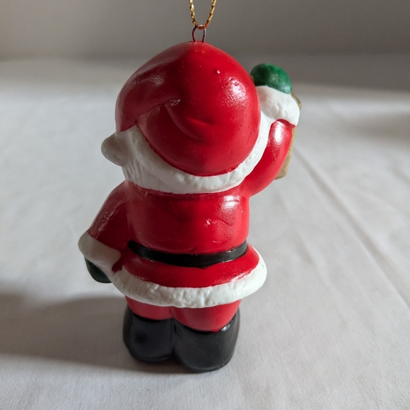 VTG Noma Santa Illuminated Christmas Tree Ornament With Extension Light Taiwan - Picture 7 of 16